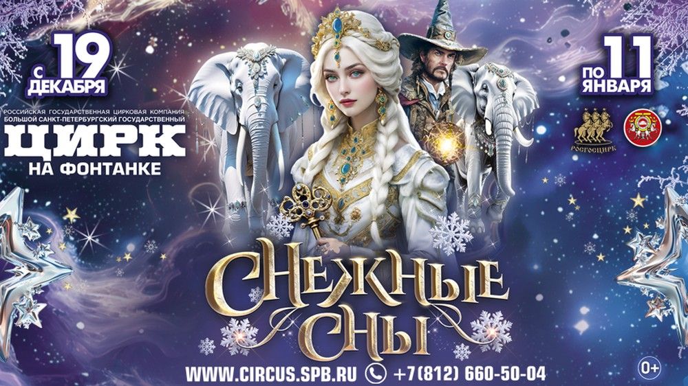 Новогодняя программа Цирка на Фонтанке