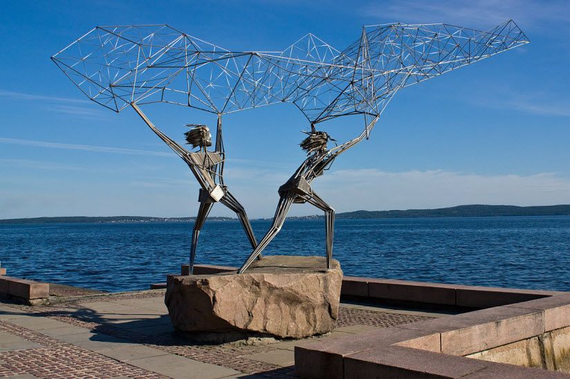 Скульптура «Рыбаки»