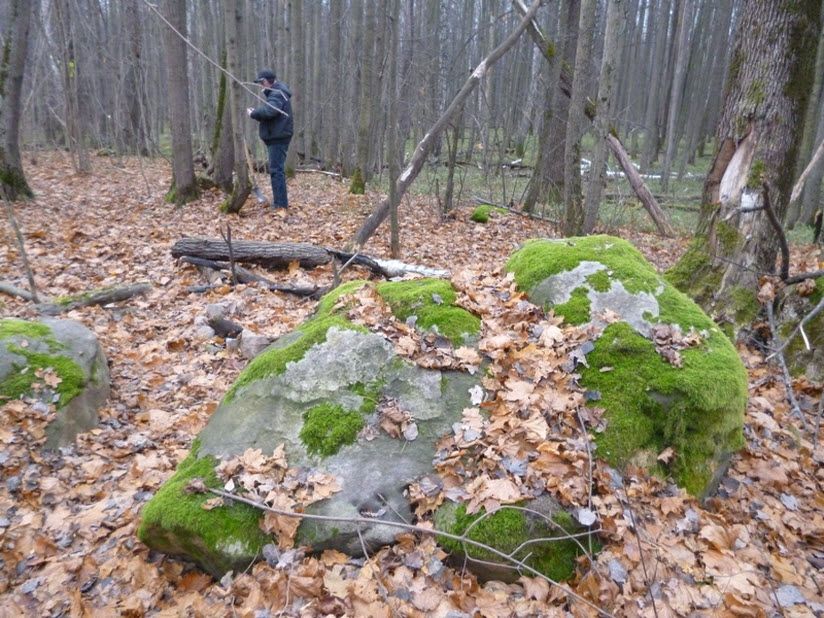 Каменные мегалиты в Думчино