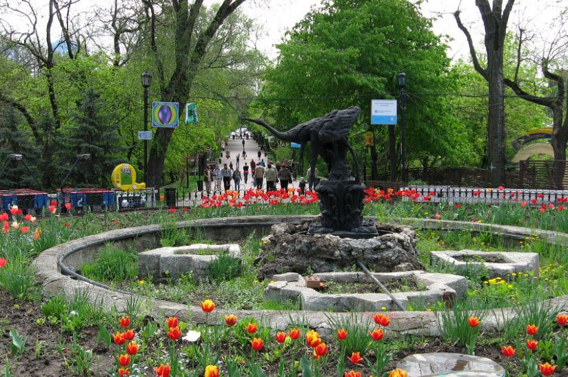 фото в парке Горького