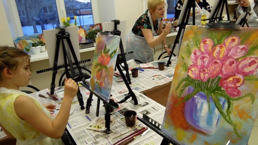 Школа рисования «Картина маслом»