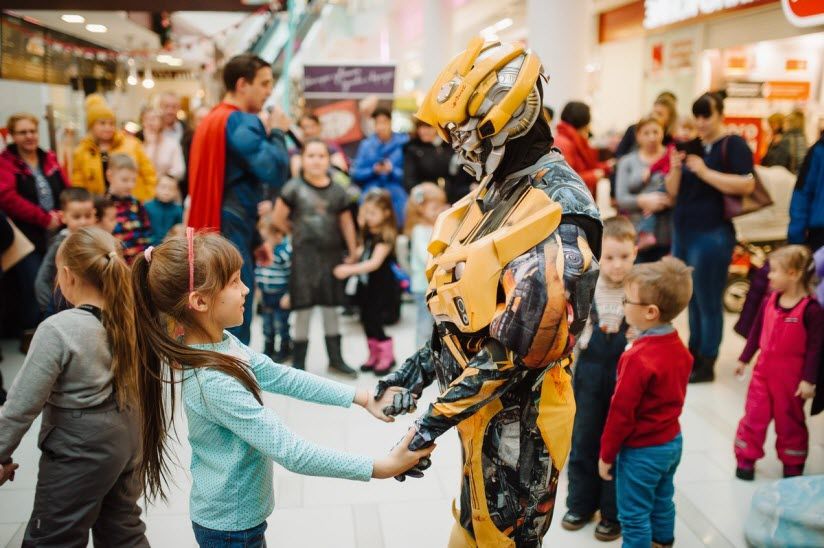 Развлечения в ТРЦ «Макси»