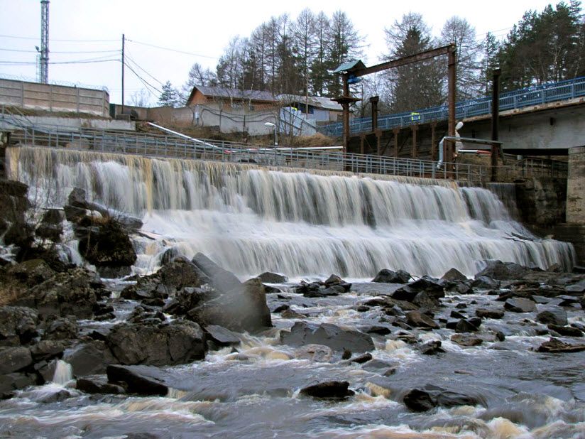 Водопад Ляскеля