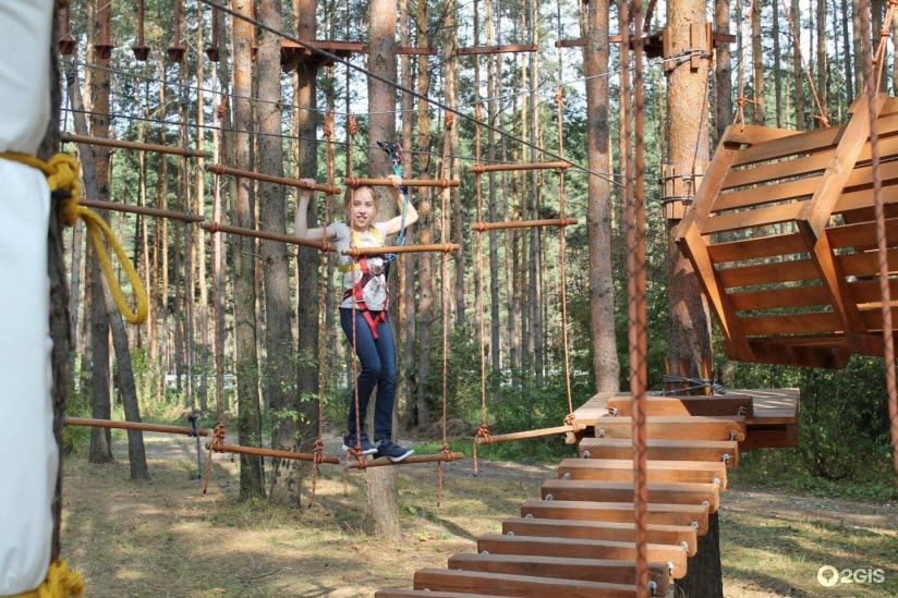 Веревочный парк «Дитя джунглей»