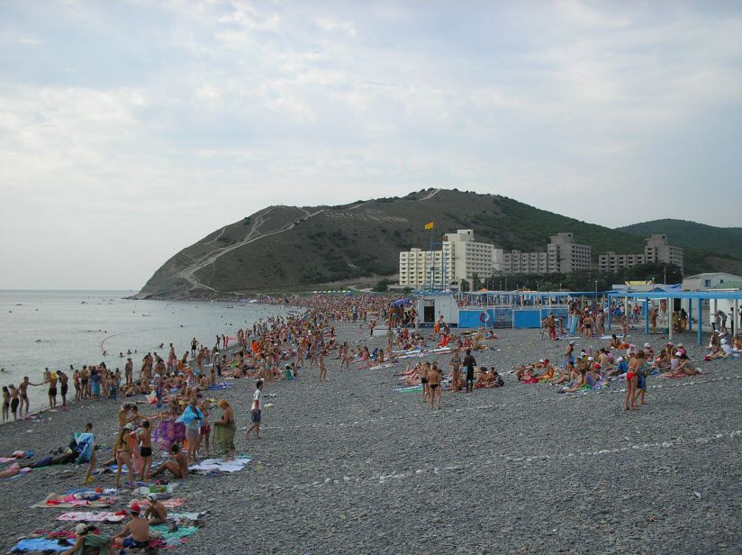 Центральный пляж Сукко