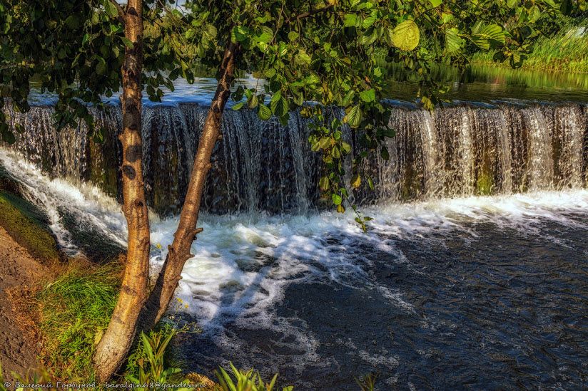 Водопад на Савале