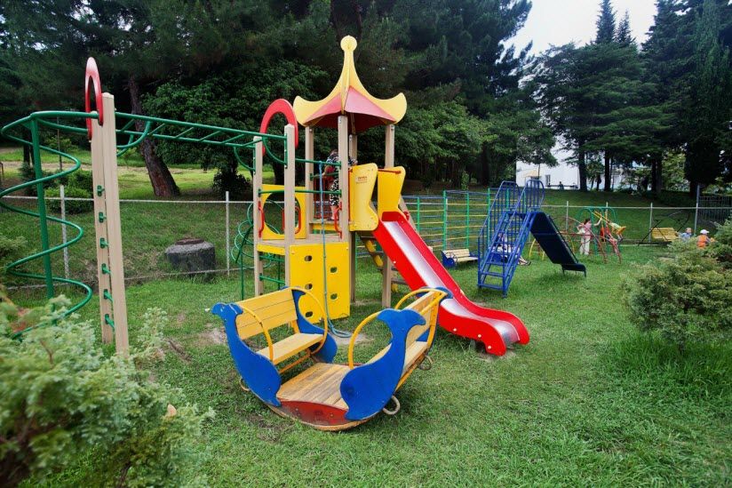 Игровая площадка на улице Партизанской