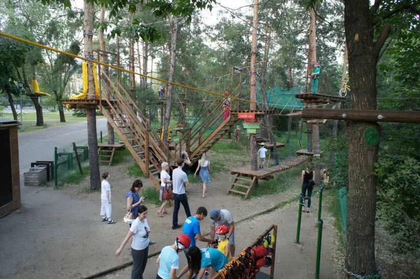 Веревочный парк «Тарзания»