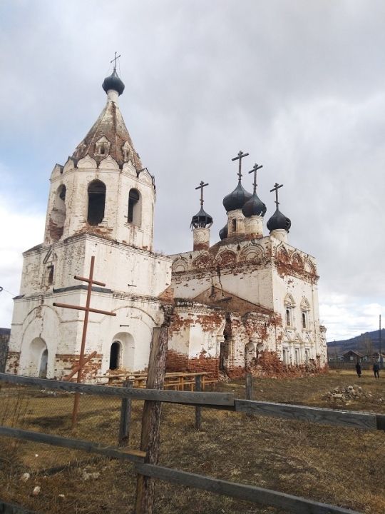 Церковь Успения Пресвятой Богородицы в селе Калинино
