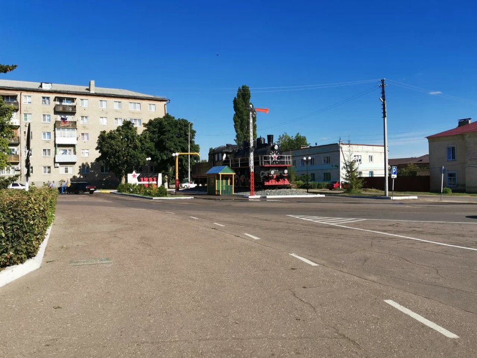Памятник Паровоз Эу-686-31