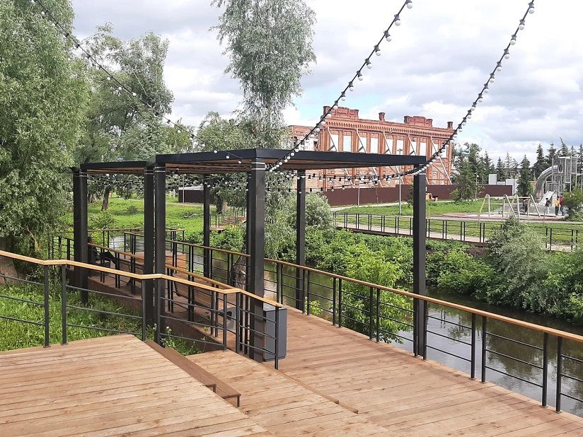 Набережная реки Мелеузка