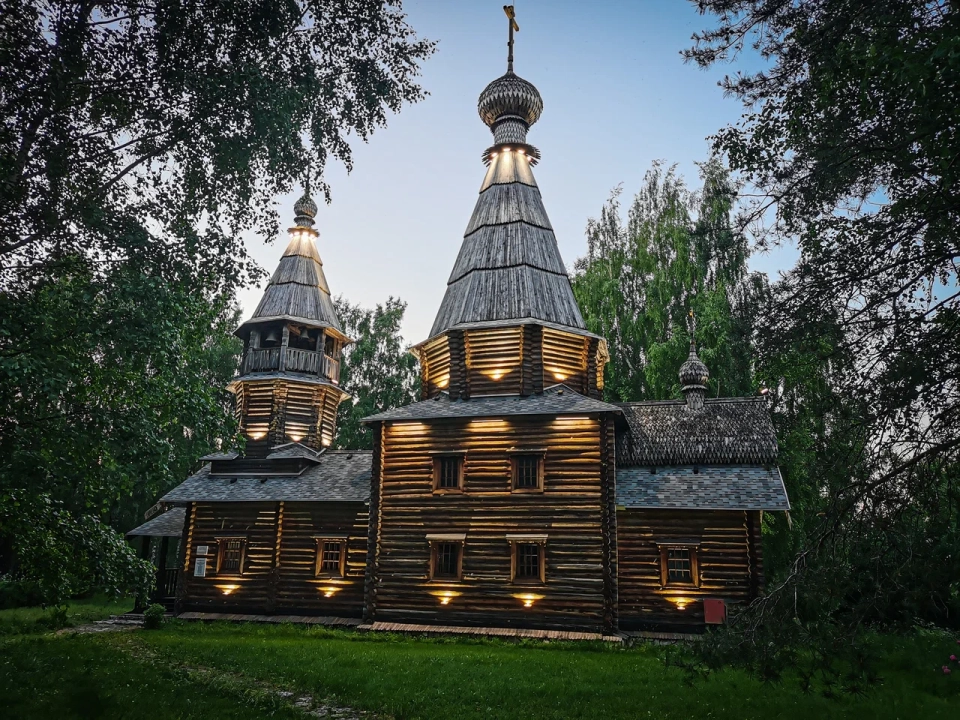 Церковь Серафима Саровского на Урковской горе