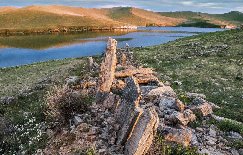 Курыканская стена на мысе Хоргой
