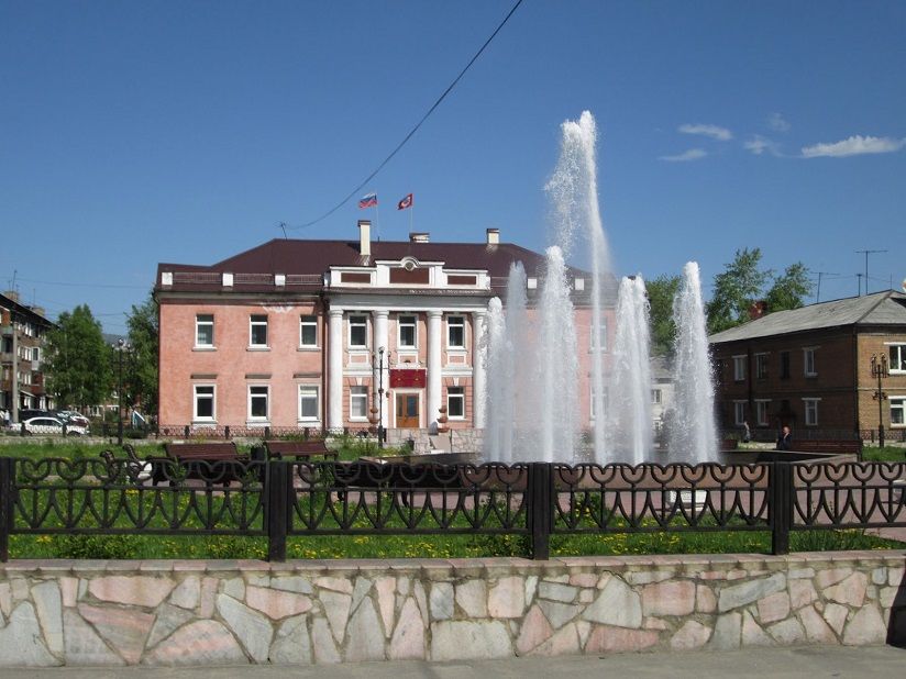 Центральный фонтан
