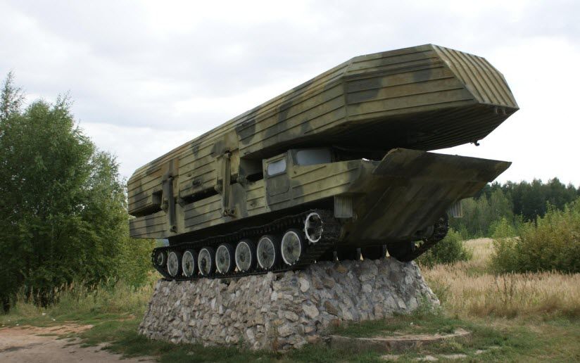 Понтонно-мостовая машина
