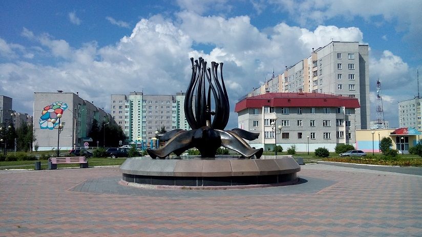 Арт-объект Лотос