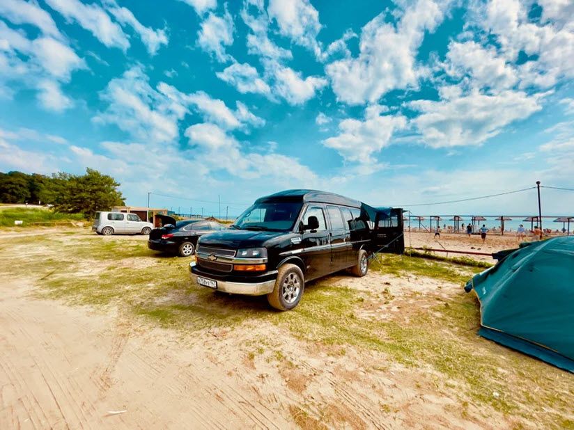 Кемпинг «Радужный» в Новомихайловском