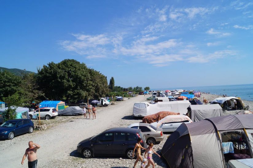 Кемпинг «Берег» в Аше