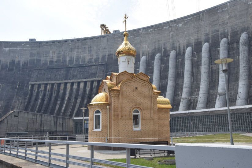Часовня в честь жертв катастрофы на СШГЭС
