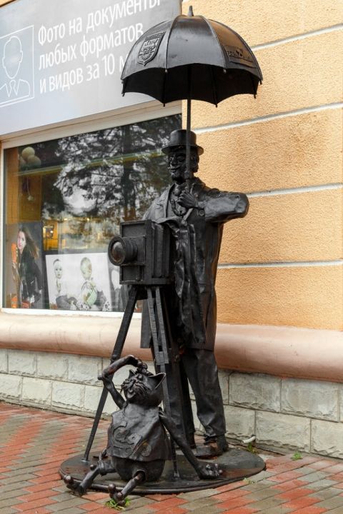 Скульптура «Фотограф»