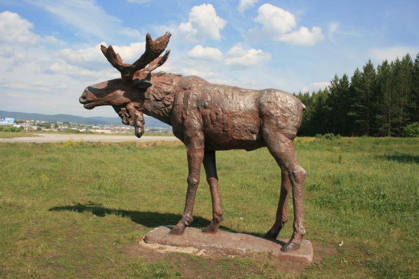 Памятник Лосю