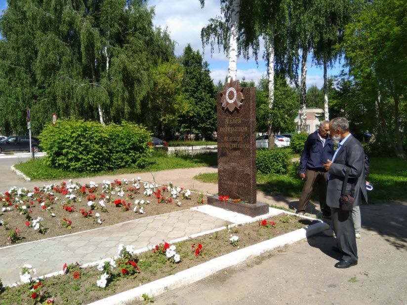 Аллея ветеранов