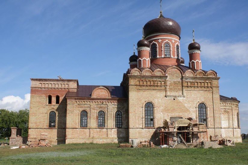 Церковь святителя Николая Чудотворца в селе Поповка