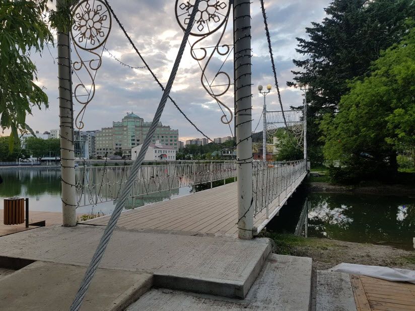 Вантовый мост (о. Верхнее)
