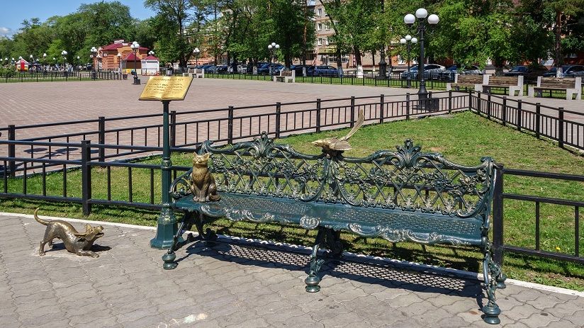 Памятник Невозмутимому коту