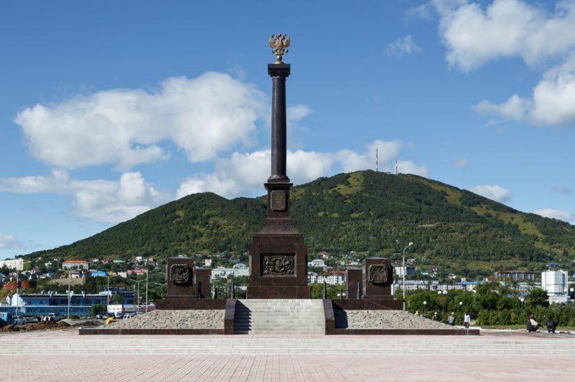 Стела в Петропавловске