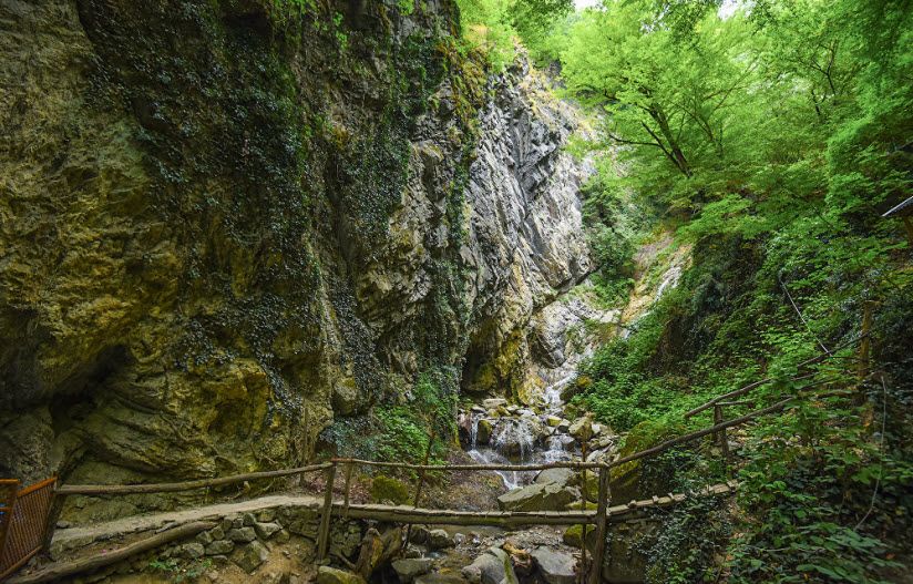 Водопад Семь красавиц