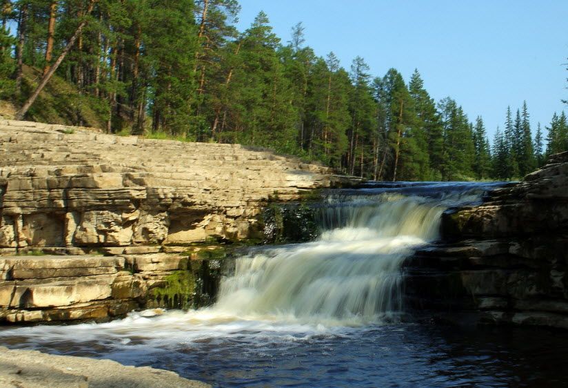 Водопад Курулуур