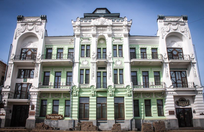 Здание гостиницы Г.А. Башкирова