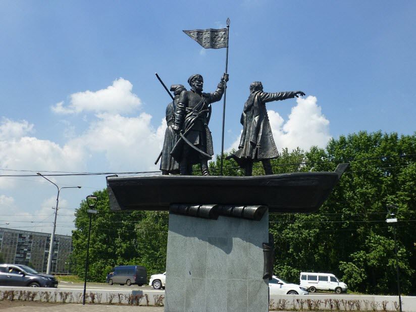 Памятник казакам-первопроходцам Кузнецкой земли