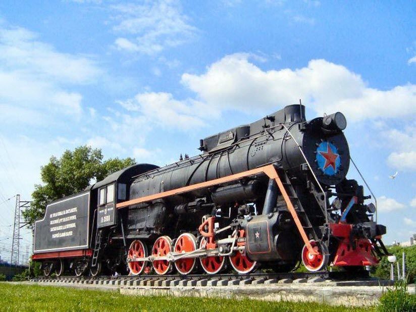 Памятник Паровоз