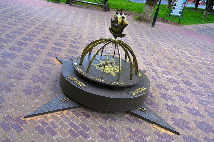 географический центр Европы