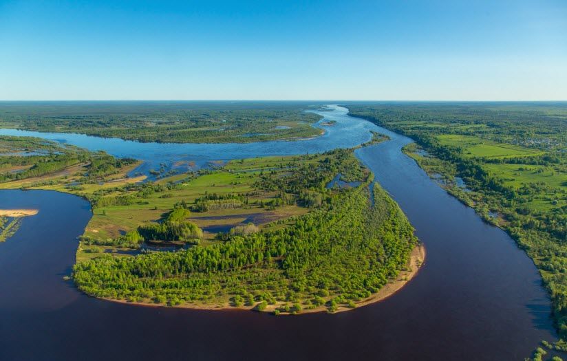 Река Вычегка