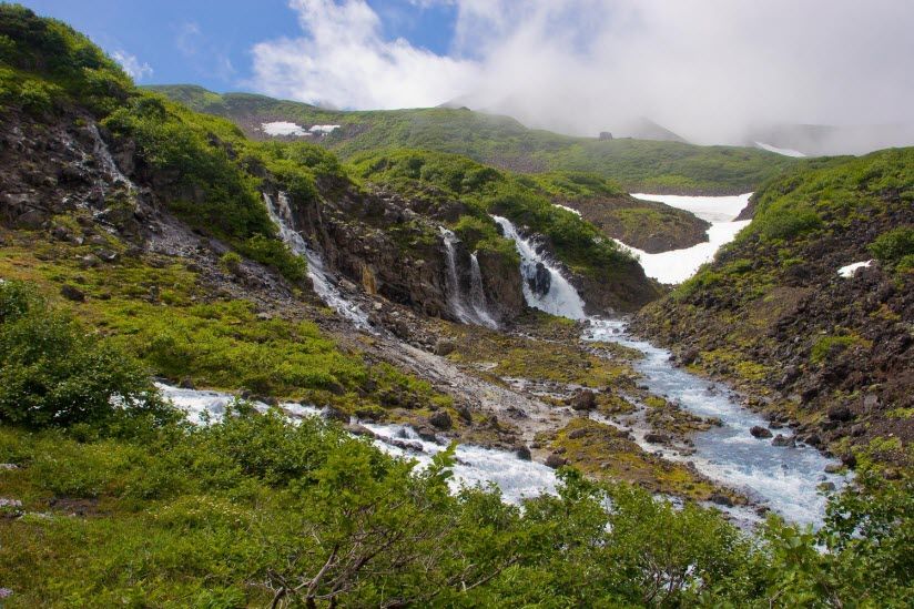 Белые водопады