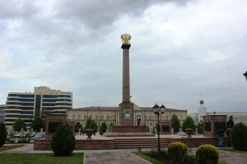 Стела Город воинской Славы