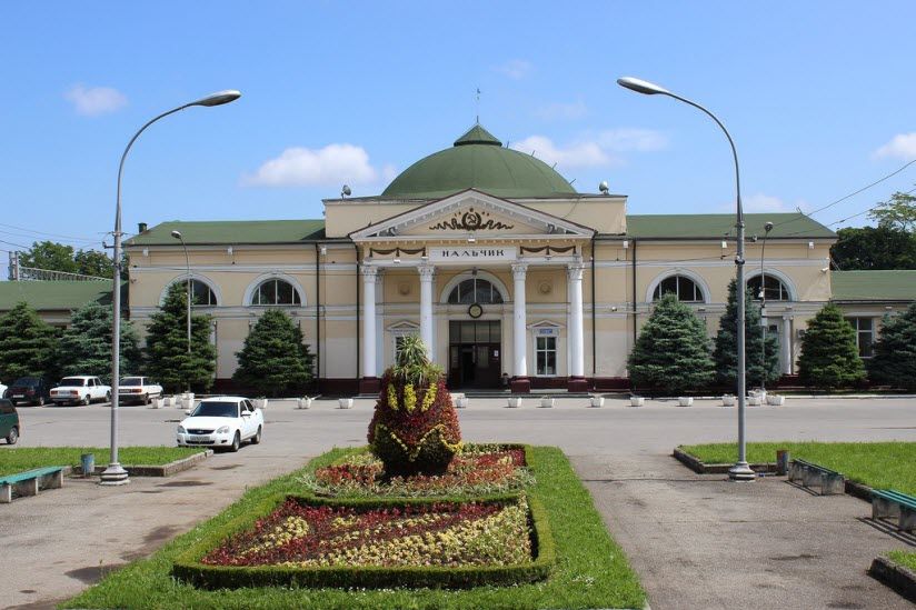 Здание железнодорожного вокзала