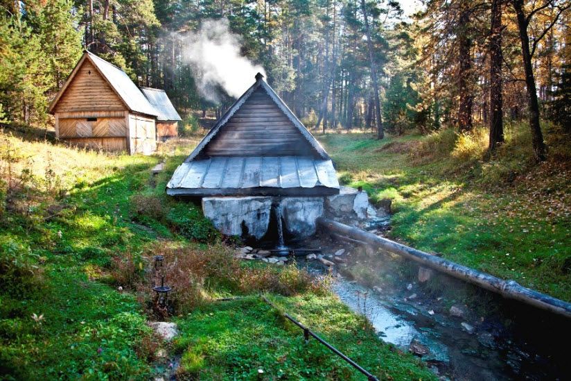 Источники курорта Горячинск