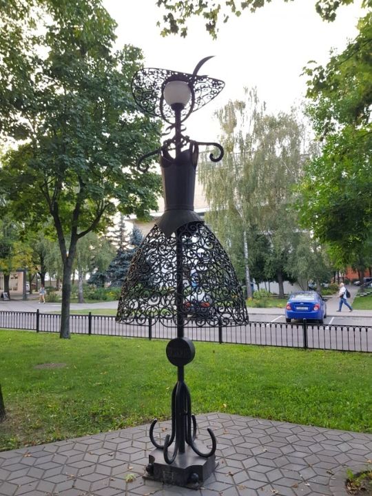 Аллея кованых фонарей