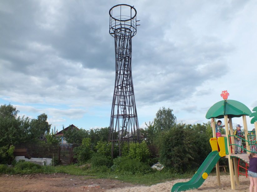 Шуховская пожарная башня в Ляхово