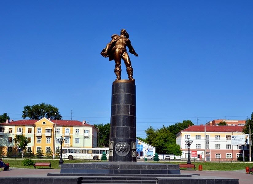 Памятник стратонавтам-героям