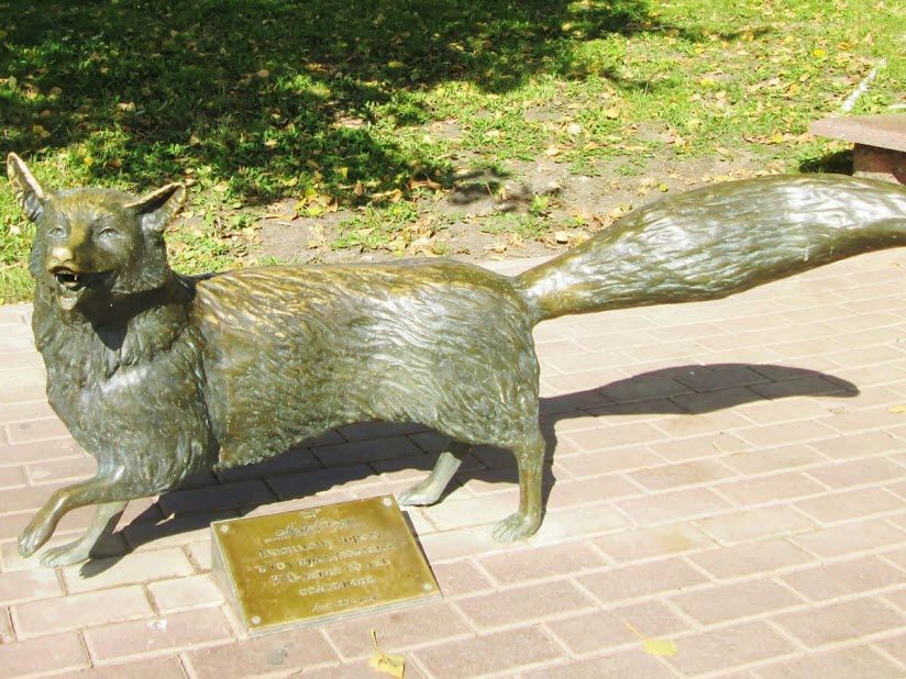 Скульптура Лиса