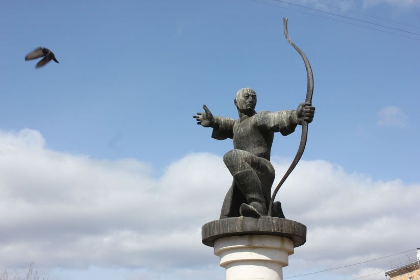 Скульптура Мэргэн