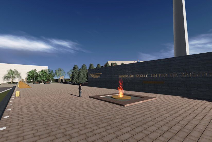 Мемориал на площади Победы
