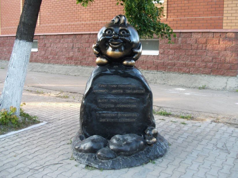 Памятник «Колобок»