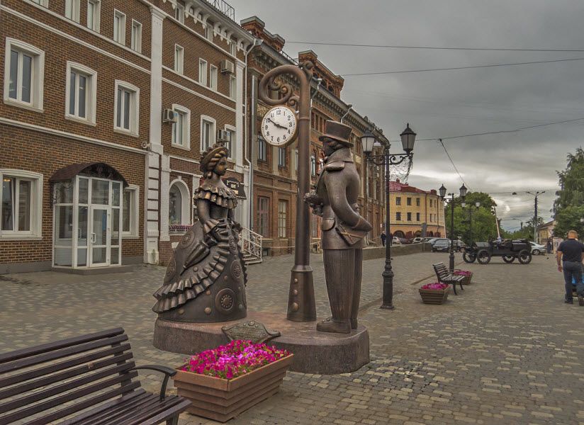 Скульптура «Место встречи»