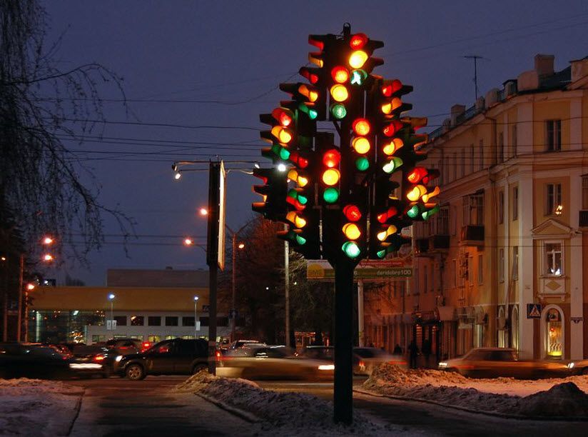 Дерево-светофор